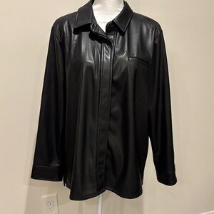 Black Women's Leather Jacket